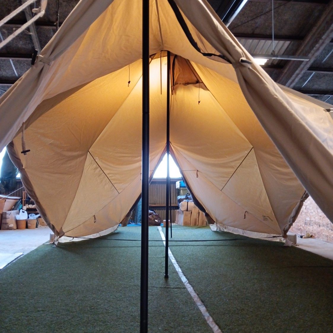 サバティカル　SKY PILOT TC タープ・シェード ライトベージュ サバティカル SKY PILOT TC タープ・シェード ライトベージュ