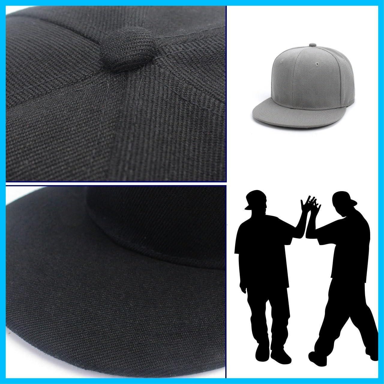 フラットツバ フラットビルキャップ ハット スナップバック 帽子 キャップ goodspoon リカバリー用品 キャップ 