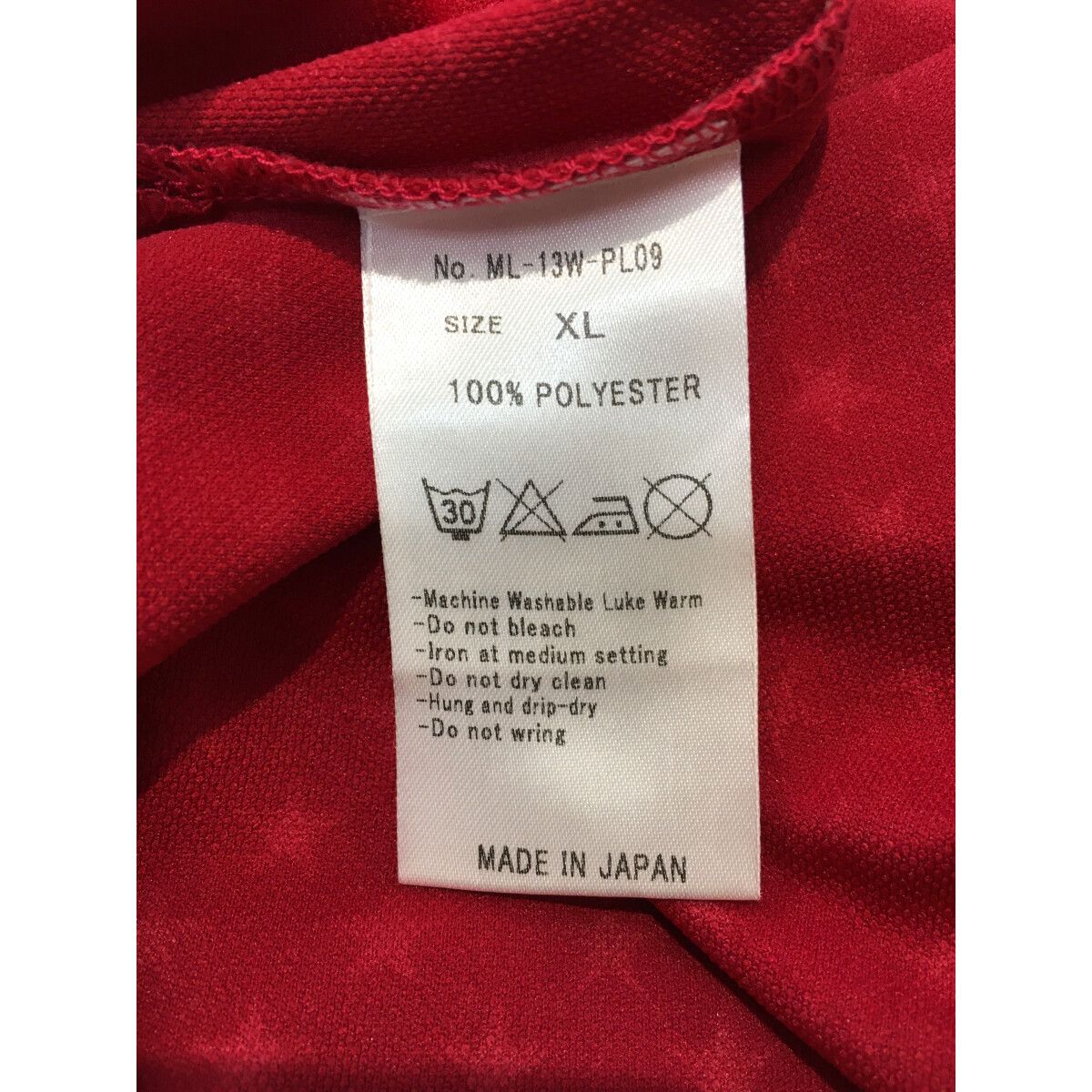  メンズ マークアンドロナ MARK&LONA 半袖ポロシャツ XL 赤 レッド 星柄