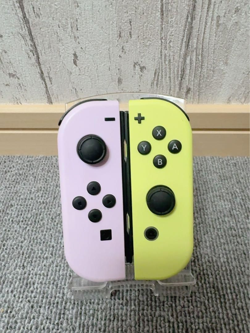 Nintendo Switchジョイコン　パステルイエロー/ピンク
