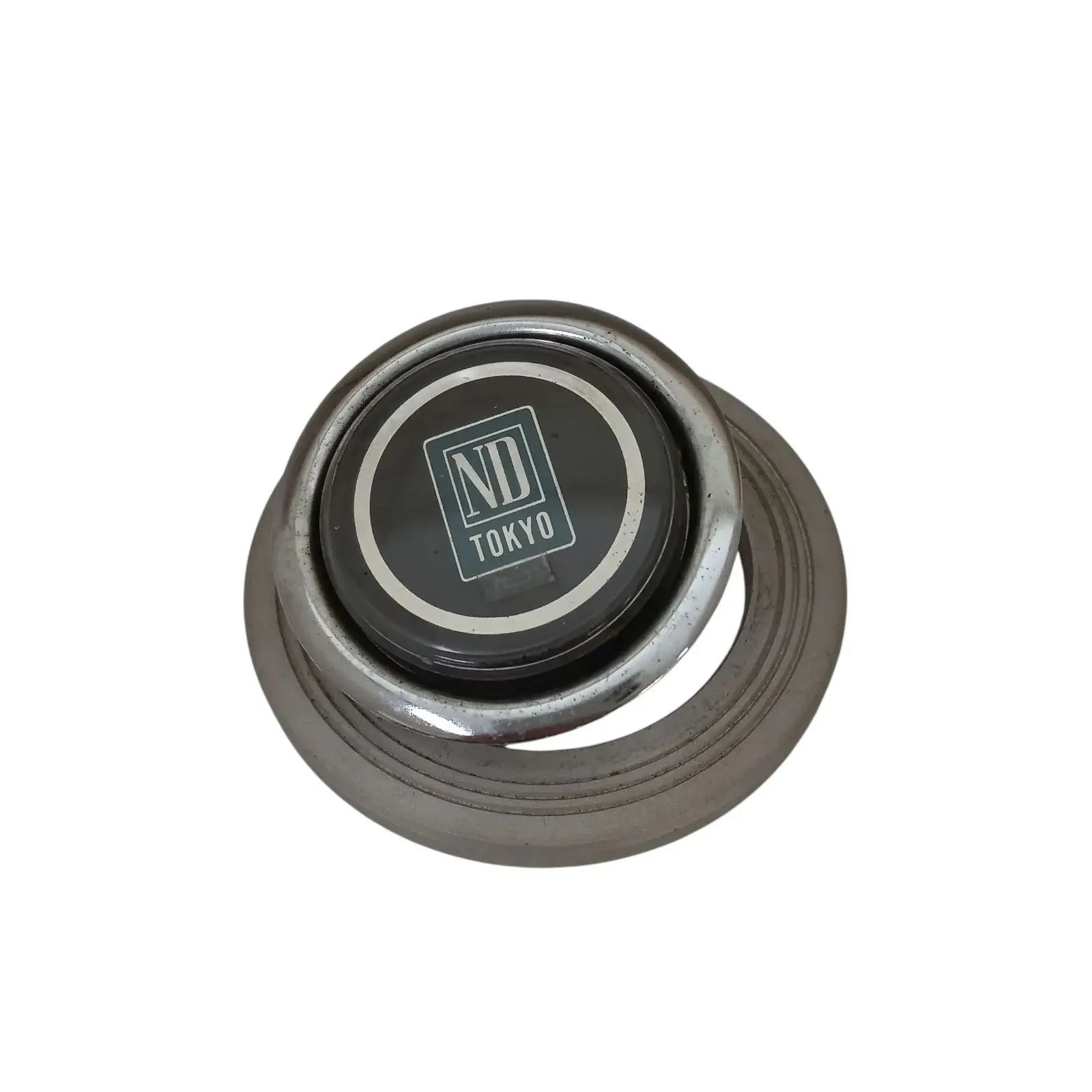 X10152 ホーンボタン NARDI ステアリング用 ナルディ 2個セット 自動車用 ND TOKYO クラシック 自動車部品 ホーンリング ラッパマーク無し 旧車