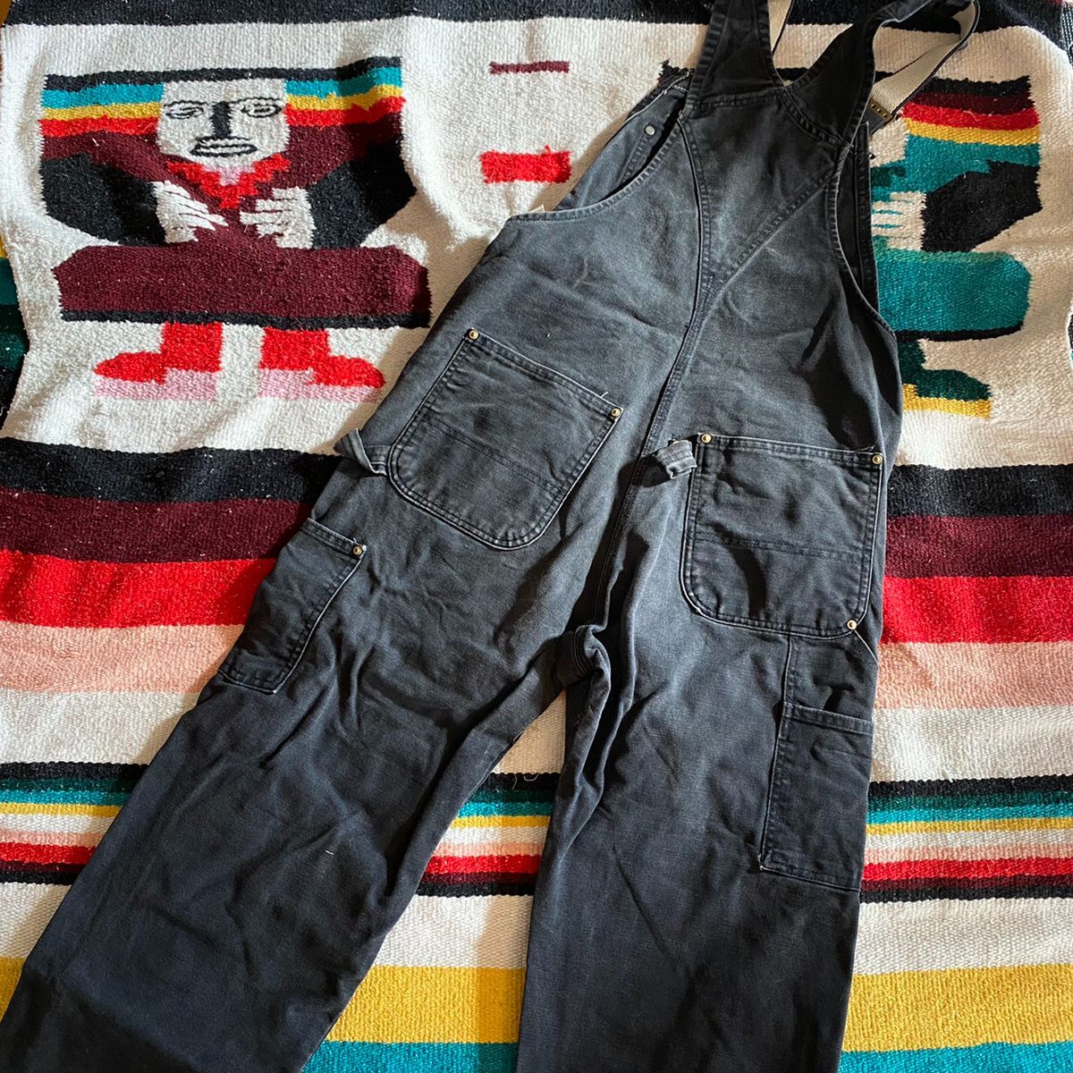 サロペット/オーバーオールCarhartt overall オーバーオール デニム地 USED カーハート