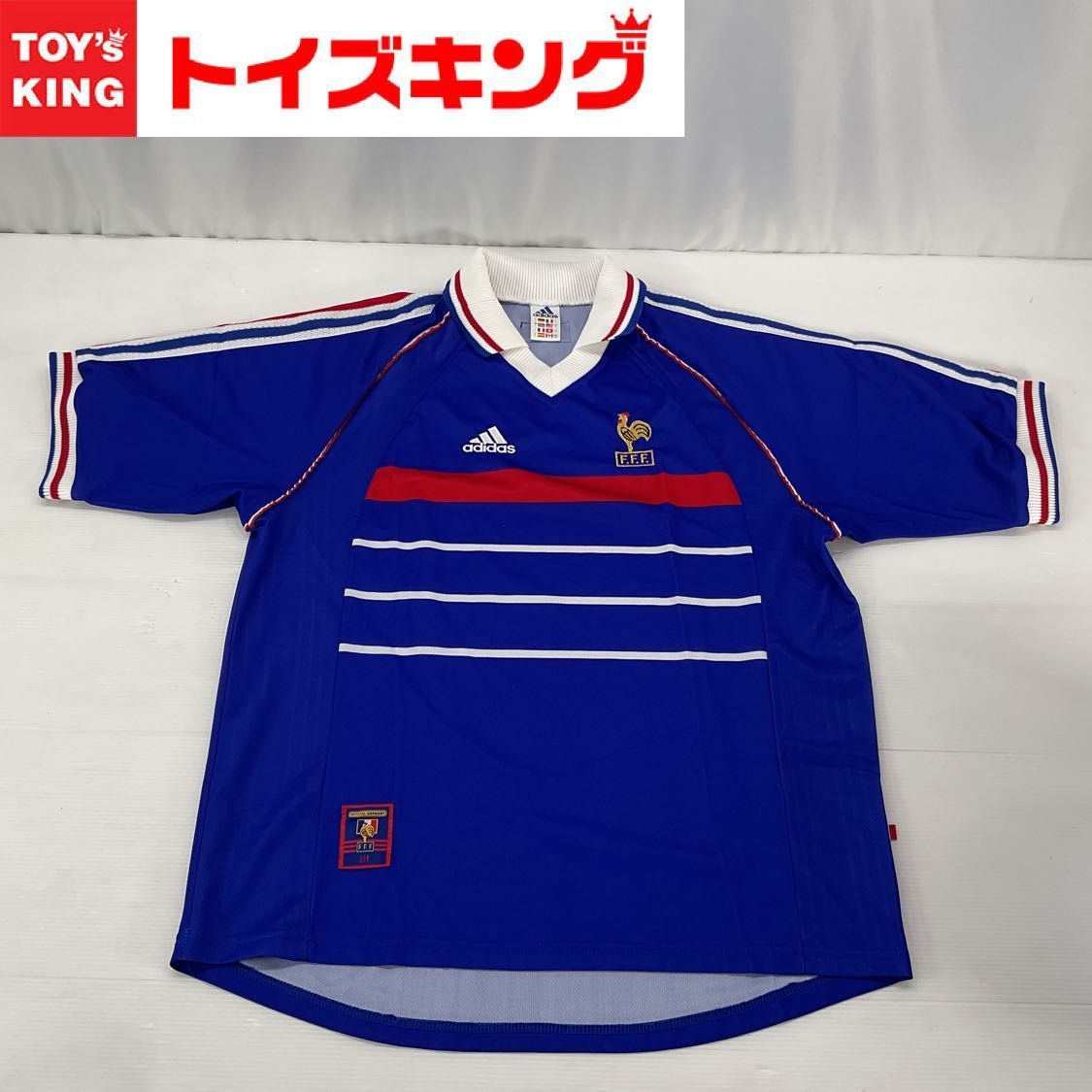 adidas/アディダス 1998年 サッカー フランス代表 半袖 ユニフォーム