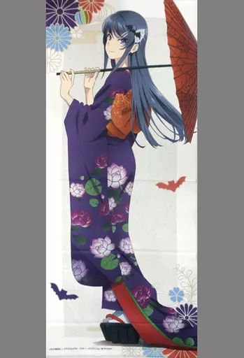 中古】タペストリー(大型) 桜島麻衣 描き下ろしイラスト 和風 