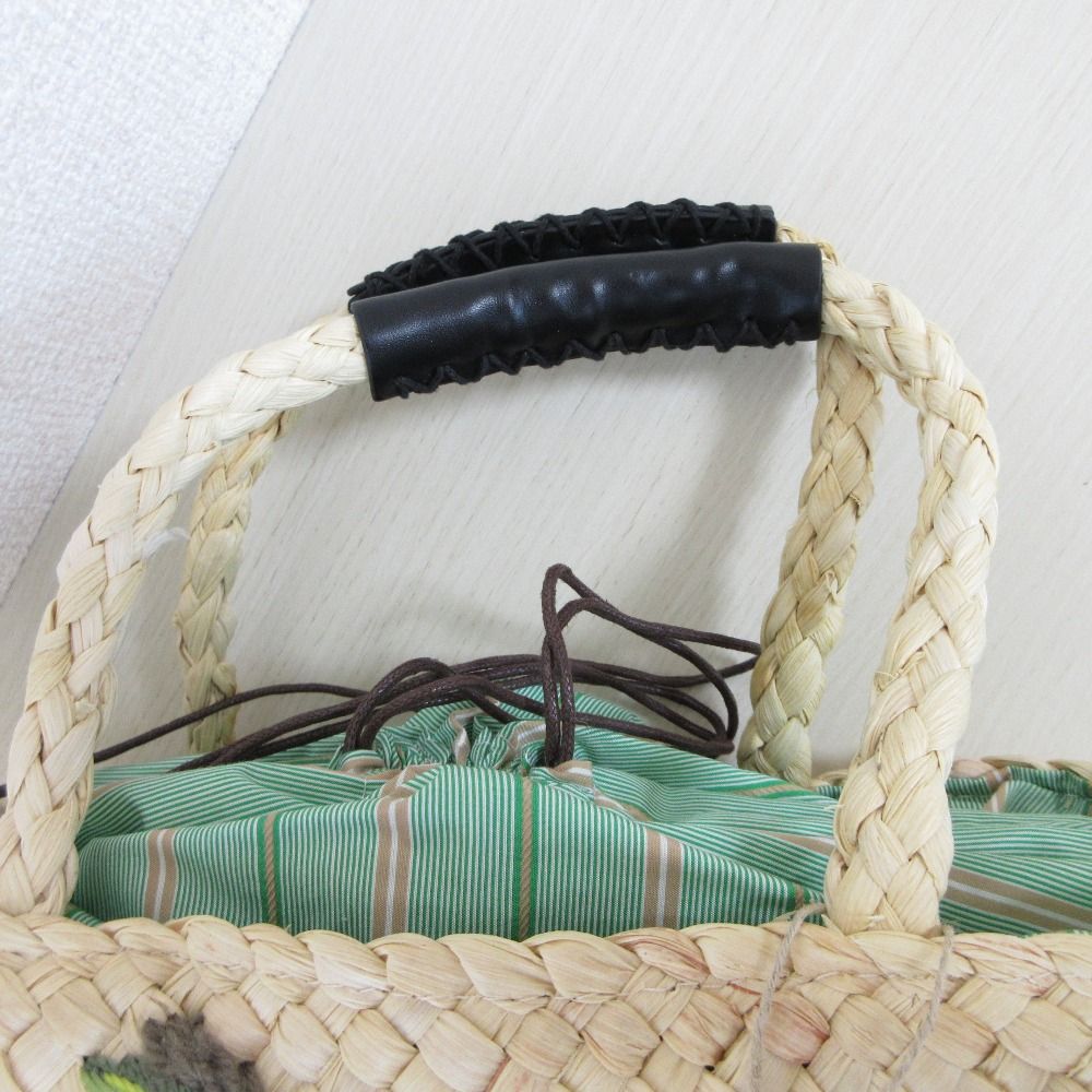 未使用 ear PAPILLONNER イアパピヨネ カゴバッグ ナマケモノ 未使用 ear PAPILLONNER イアパピヨネ カゴバッグ ナマケモノ