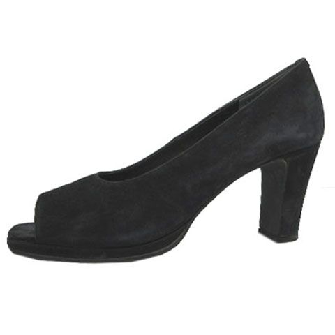 バレンシアガ BALENCIAGA パンプス オープントゥ スウェード
