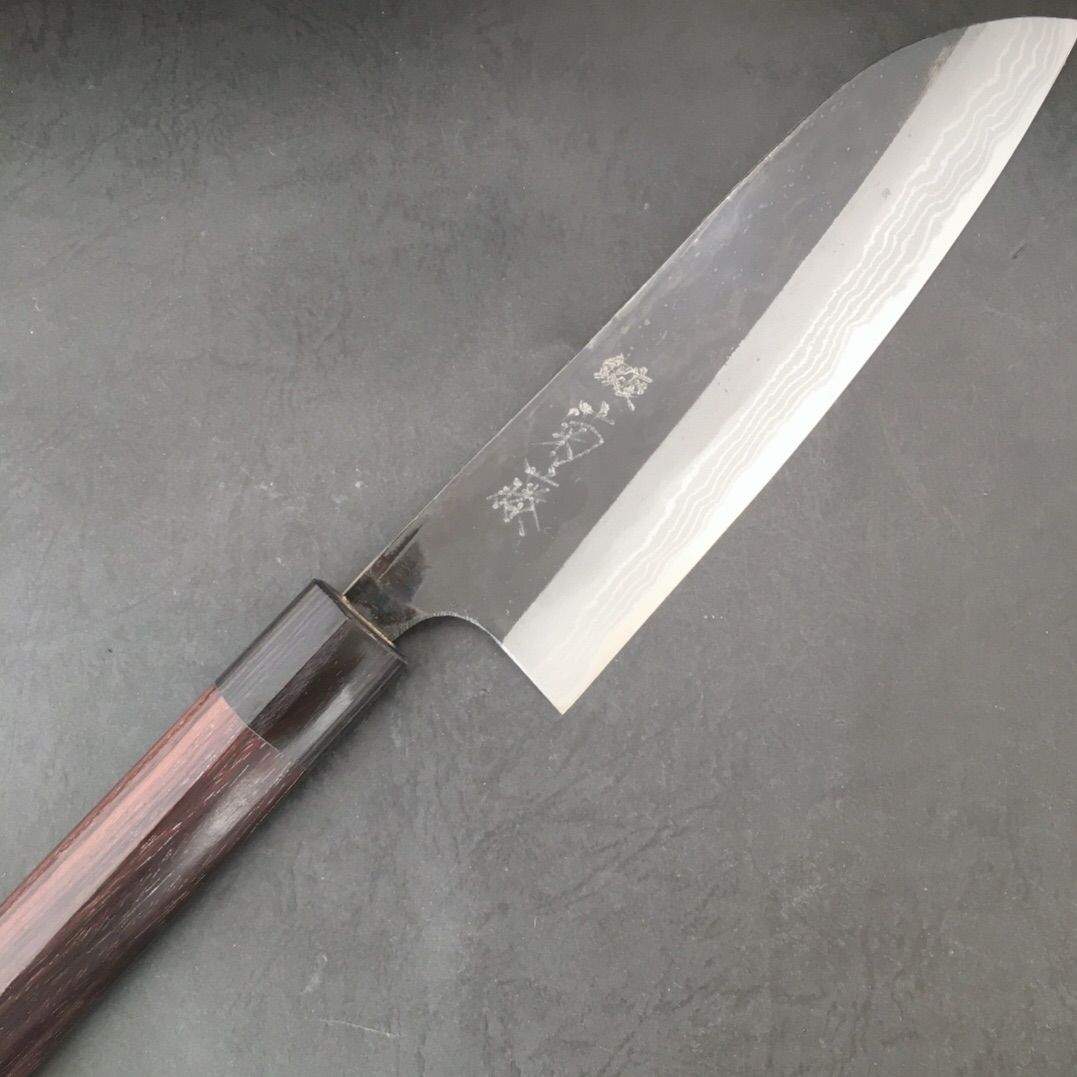 銀座 菊藤 特選 三徳包丁 170ミリ V金1号