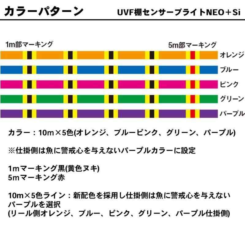ダイワ(DAIWA) PEライン UVF棚センサーブライトNEO+Si2 0.6号