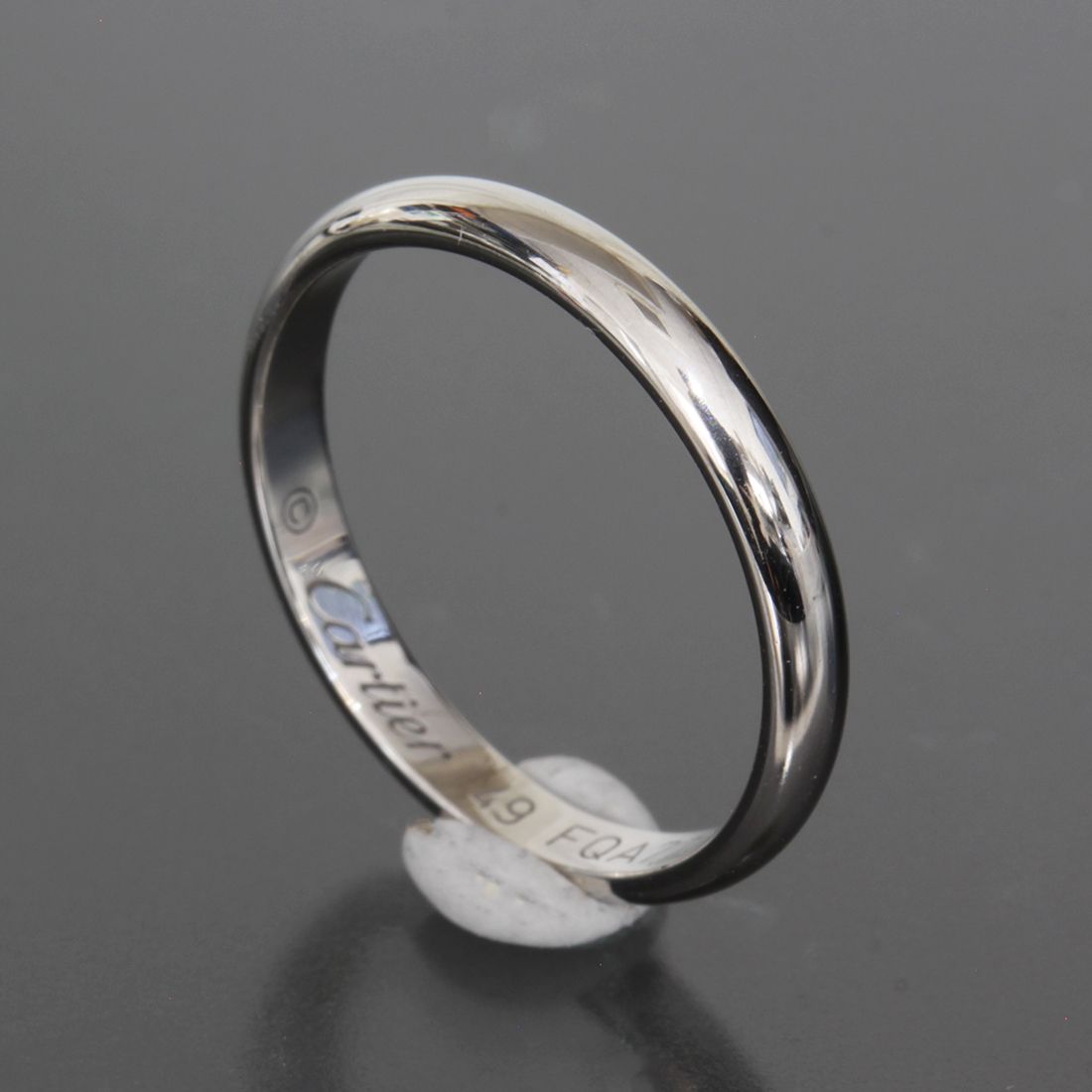 カルティエ Cartier 1895ウエディング リング 9号(49)PT950