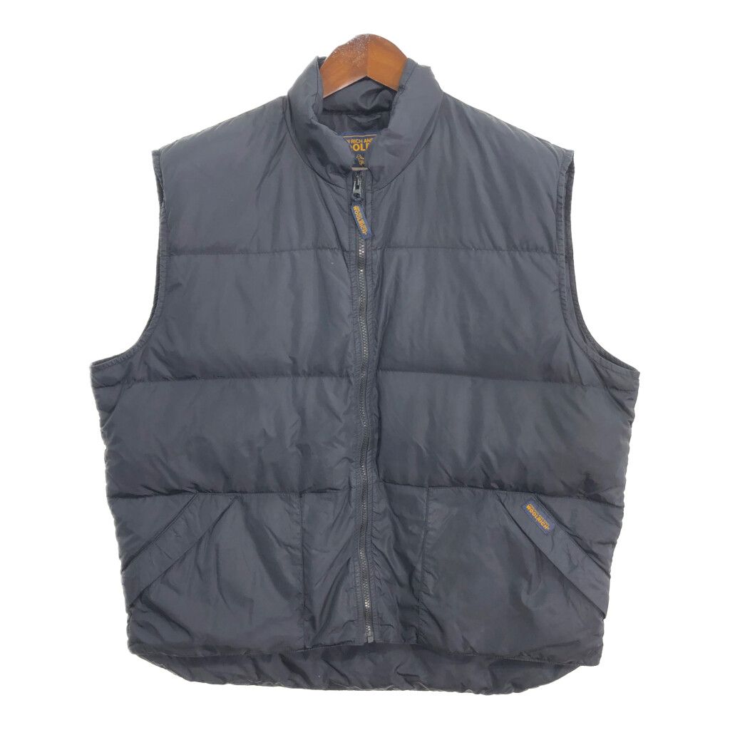 WOOLRICH ウールリッチ ダウンベスト 防寒 ブラック (メンズ L) 中古