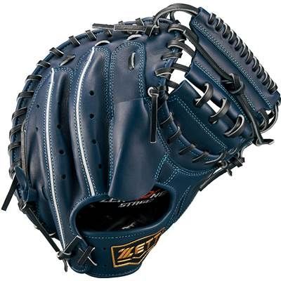限定カラー ゼット 少年軟式用キャッチャーミット ネイビー
