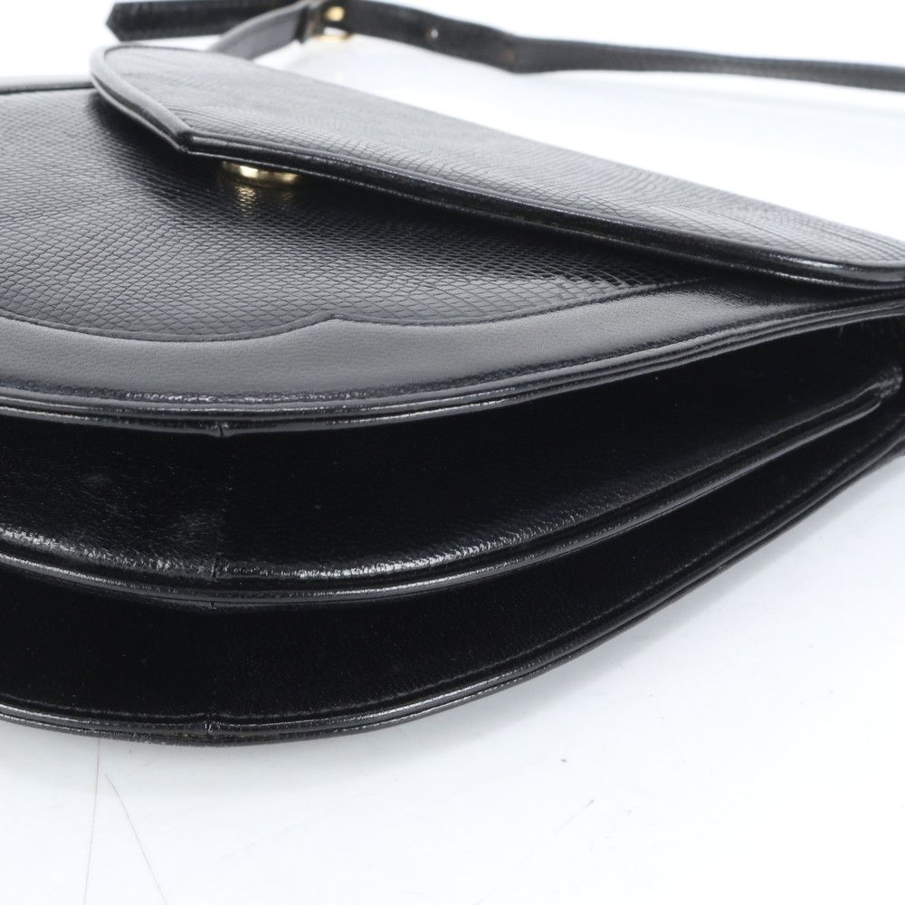 美品 ヴィンテージ YSL イヴ サンローラン リザード レザー