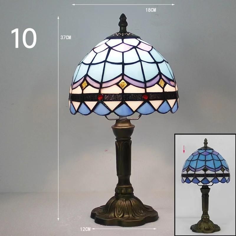 ステンドグラスランプ ステンドグラスランプ インテリアライト 卓上