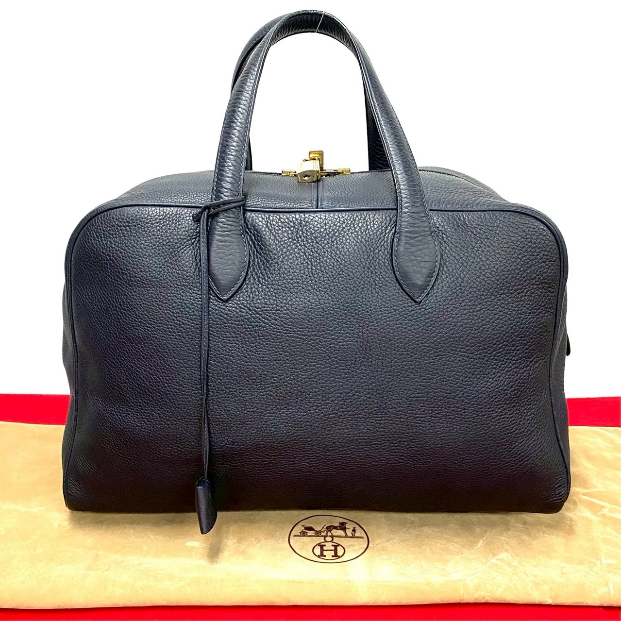 極 美品 袋付き 希少品 □E刻印 HERMES ヴィンテージ エルメス