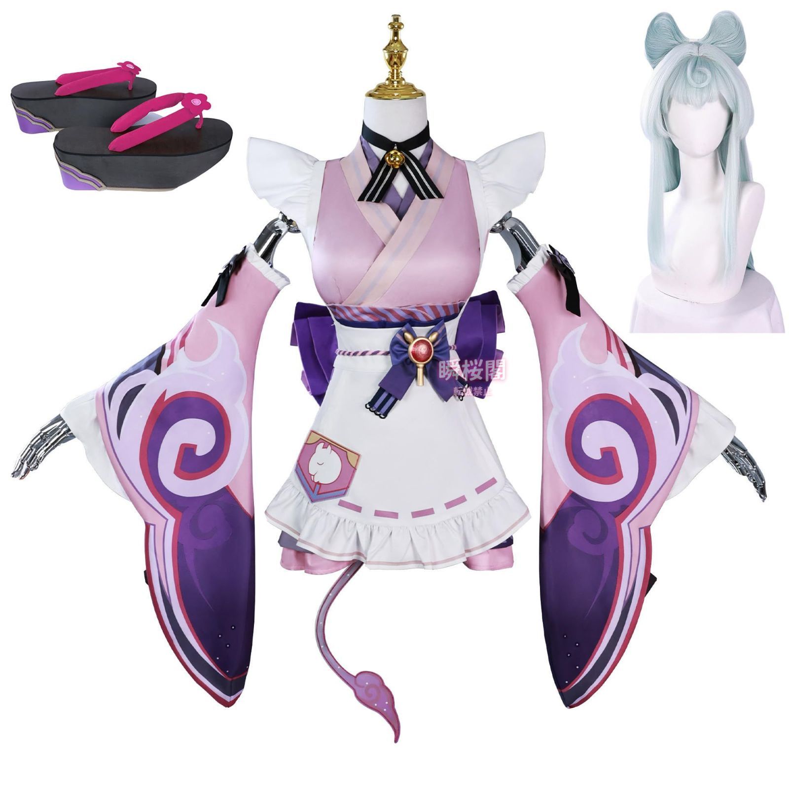 新発売 原神 コスプレ衣装 フルセット cosplay ウイッグ-靴付き 人気キャラ 仮装 ハロウィン クリスマス 学園祭 ステージ服 誕 ハロウィン CS0916BJ
