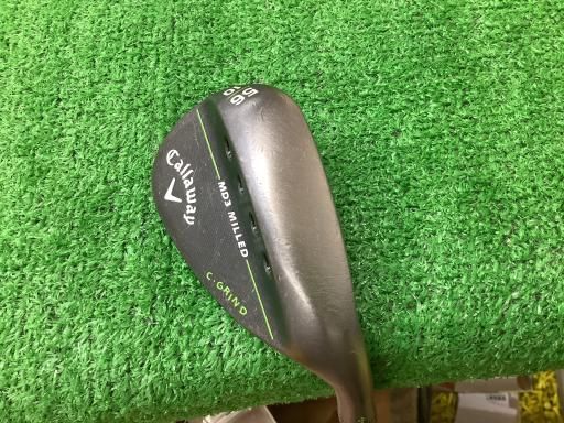 中古キャロウェイ MD3 MILLED ウェッジ ブラック 50.10 S-GRIND (日本仕様) AW D/G[5378 キャロウェイ MD3 MILLED マットブラック仕上 ウェッジ D⁄G S200 日本