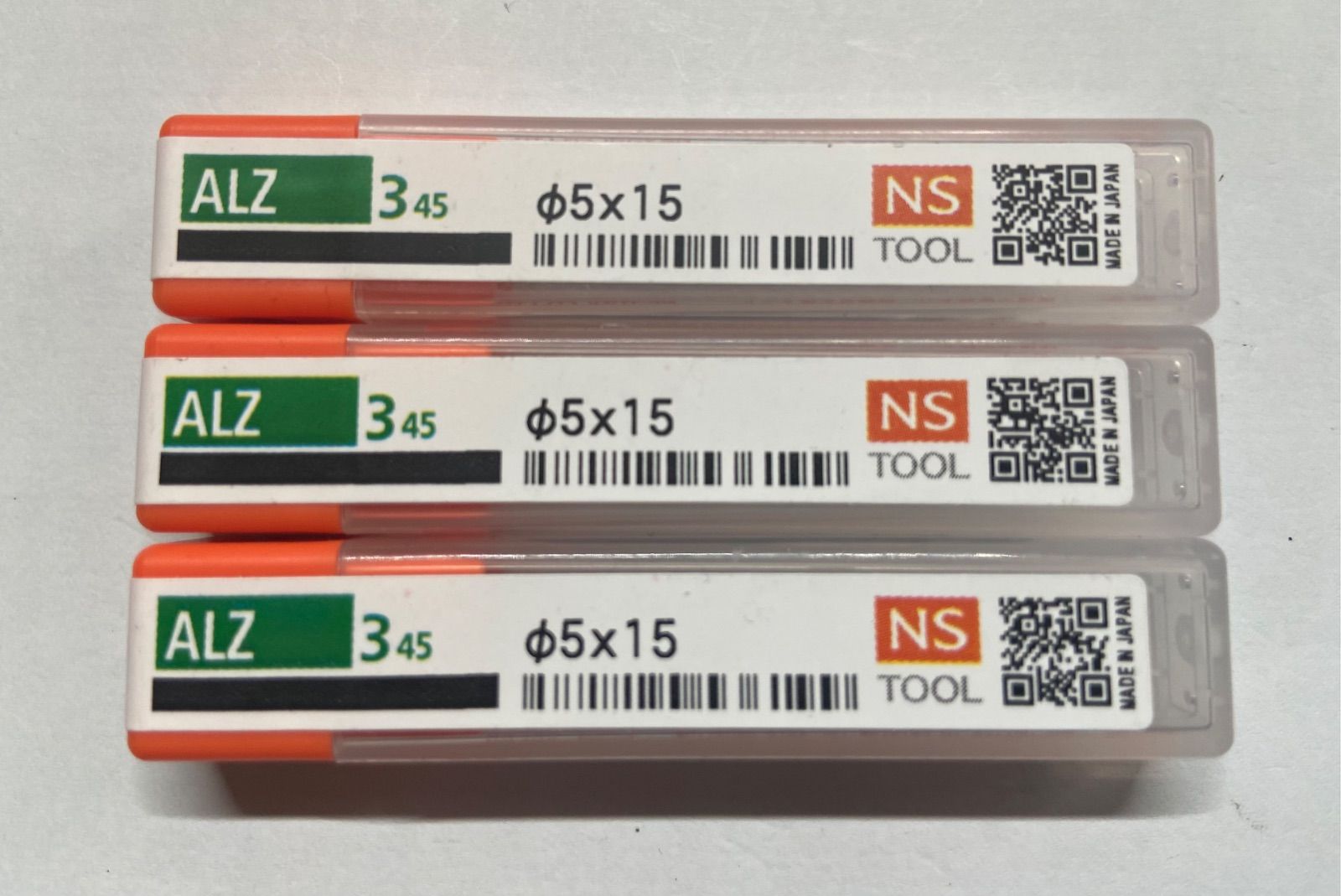日進工具 NS TOOL 超硬エンドミル ALZ 345 Ф5x15 3本 - メルカリ