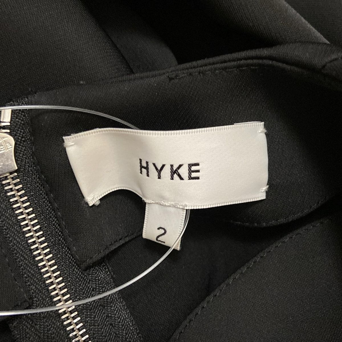 HYKE(ハイク) 長袖カットソー サイズ2 M レディース美品 - 黒