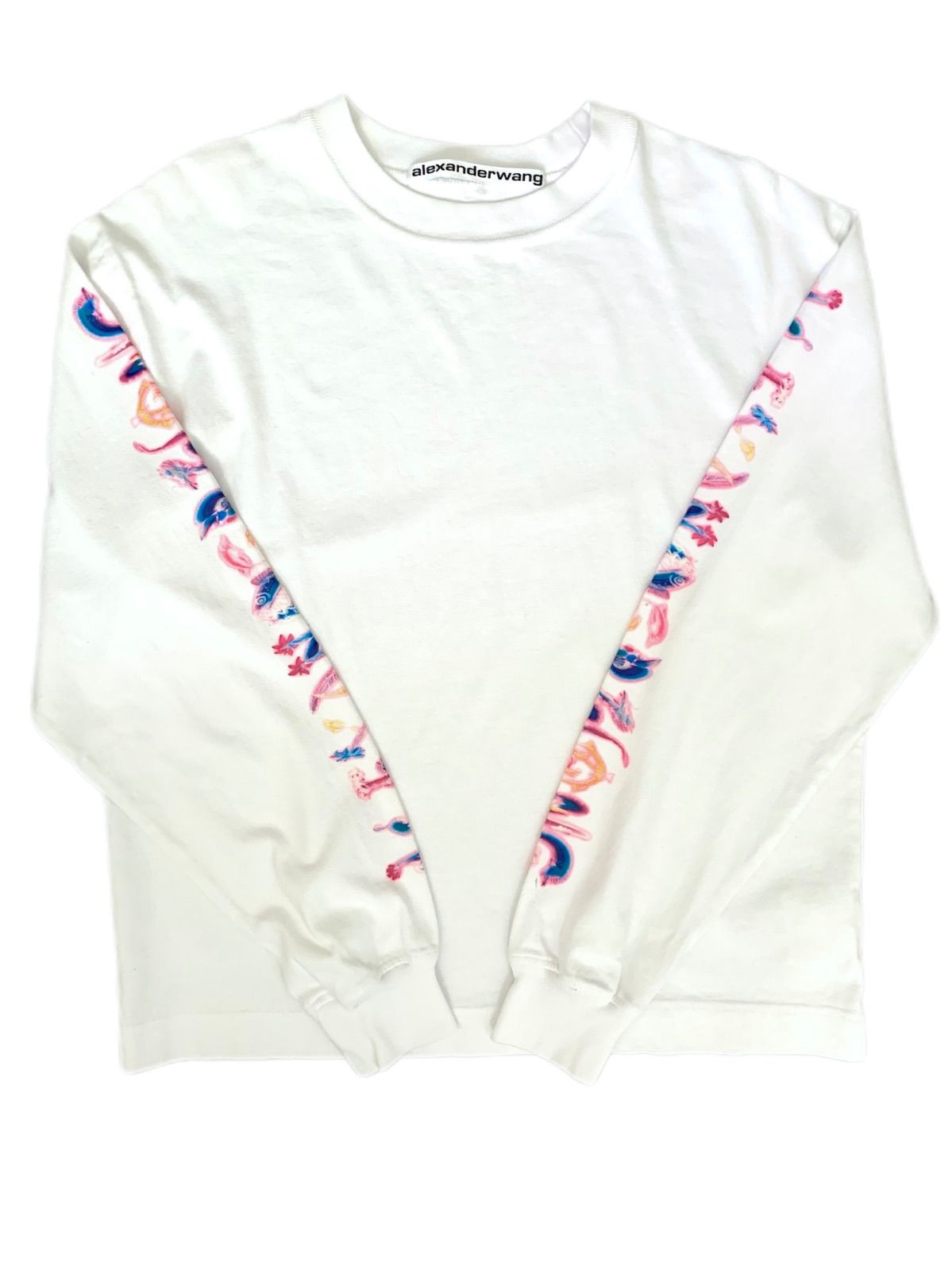 ALEXANDER WANG ロゴプリント ロンT 長袖Tシャツ - メルカリ