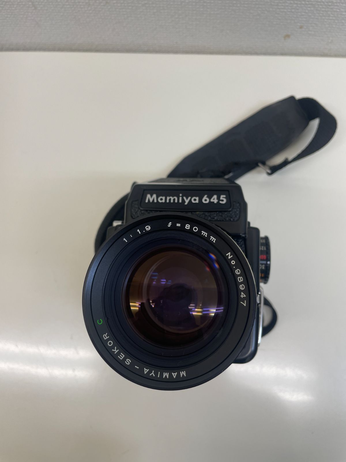 K【最終処分品】Mamiya645 1000s  f=80mm　1 : 1.9　マミヤレンズ　カメラ　レトロ