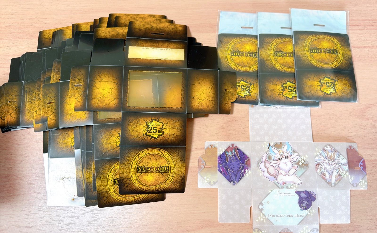 遊戯王 Quarter Century Duelist デッキケース16セット 遊戯王 QUARTER CENTURY DUELIST BOX デッキケース 36個セットおまけ