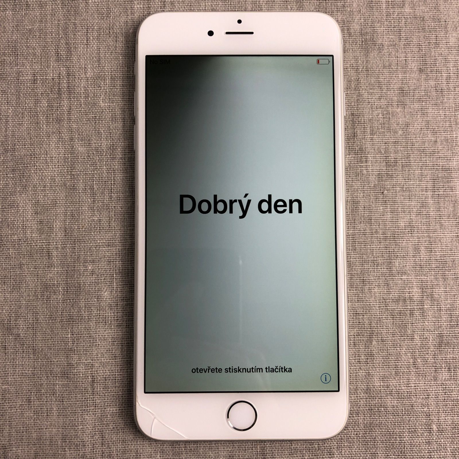 ◇ジャンク品◇Apple iPhone 6 Plus GSM+CDMA 16GB Silver（A1524  