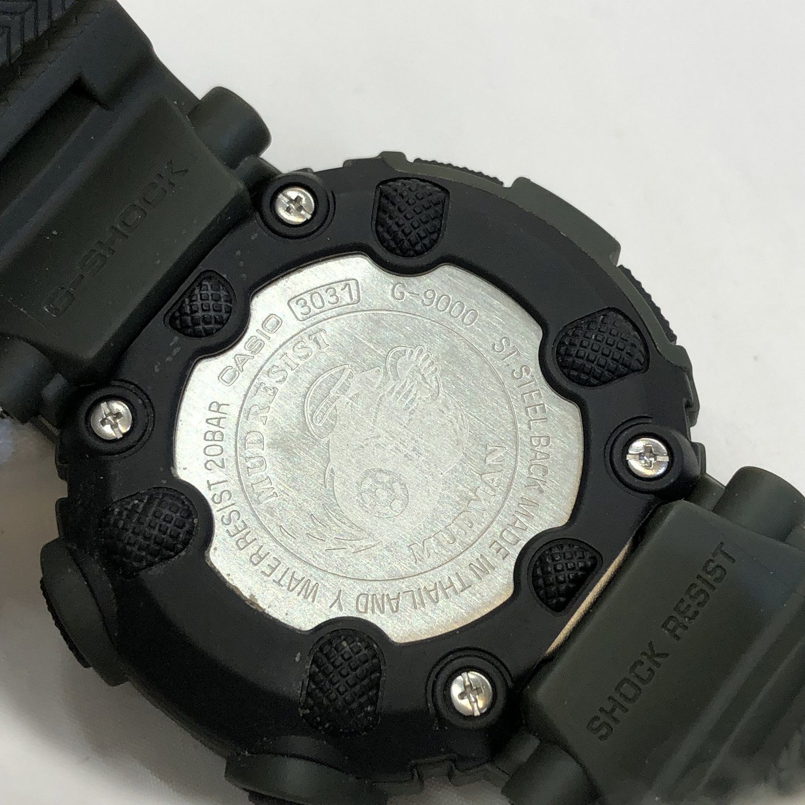 賜物 G-SHOCK 時計 MUDMAN マット G-9000 グレージュ ミリタリー