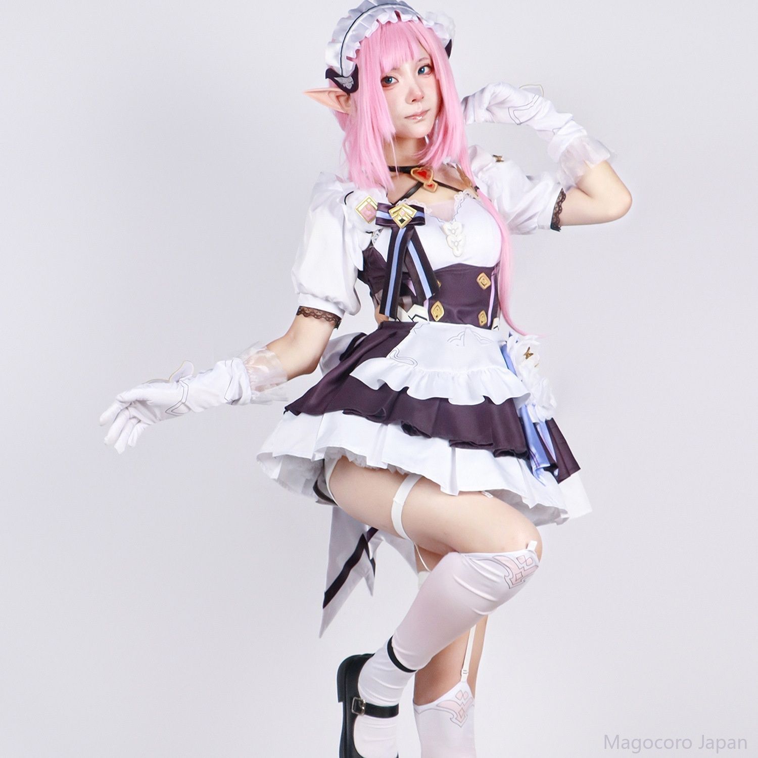 コスプレ衣装崩壊3rdエリシアセットアニメゲームメイド服コスチューム