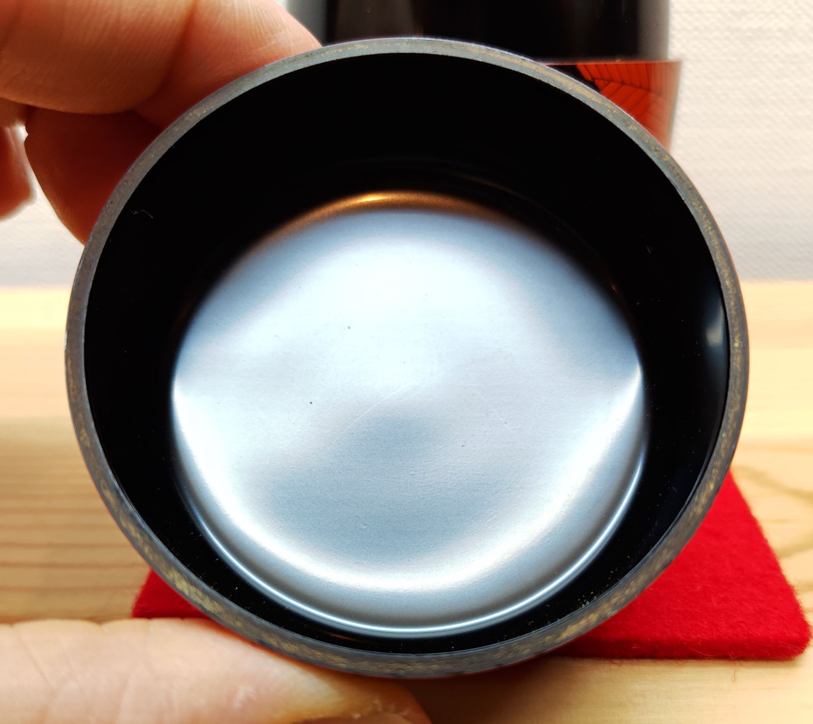 逢絢亭】茶道具 大棗 加賀塗 住吉蒔絵 内梨地 木製 芝野紫光 共箱入り