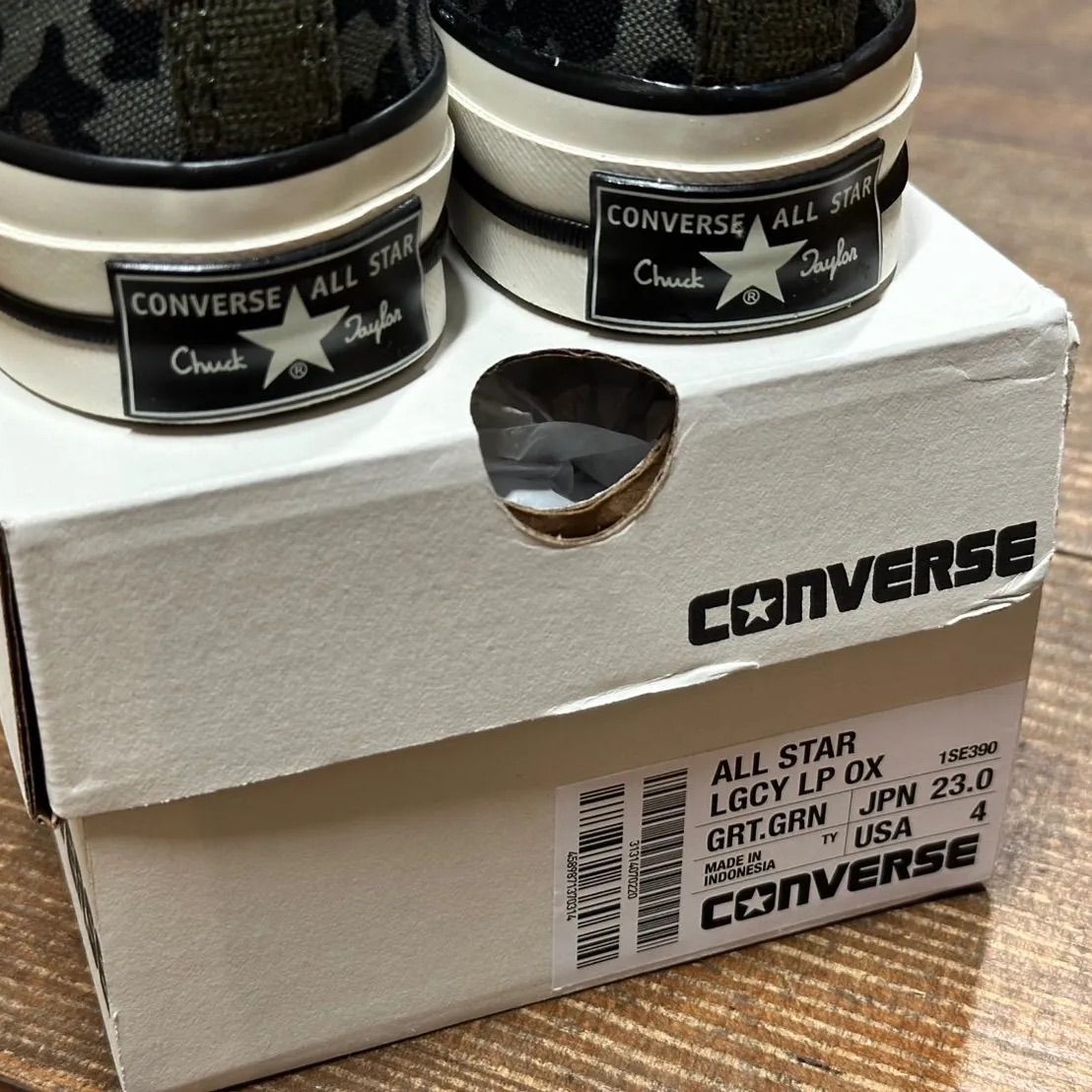 新品未使用》希少 23cm Converse All Star Lgcy LP OX 