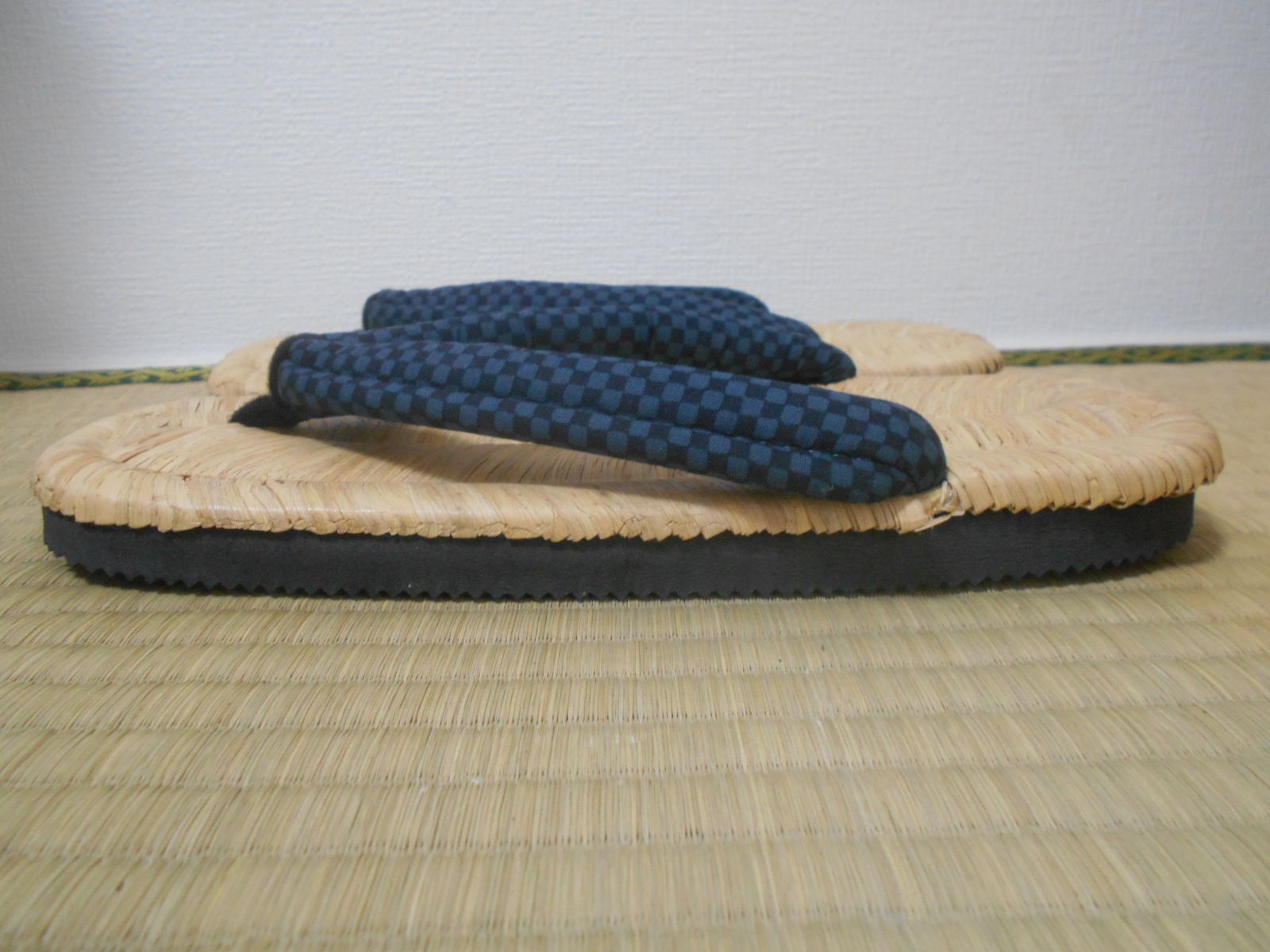手づくり 竹皮表の草履