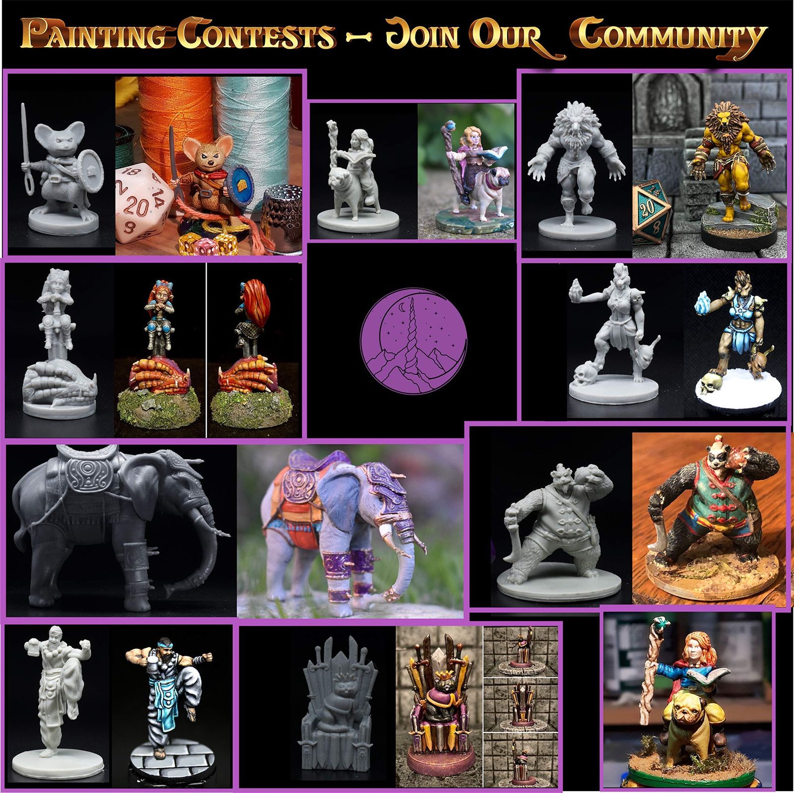 買取実績】D&D ミニチュア・フィギュア（メタルフィギュア