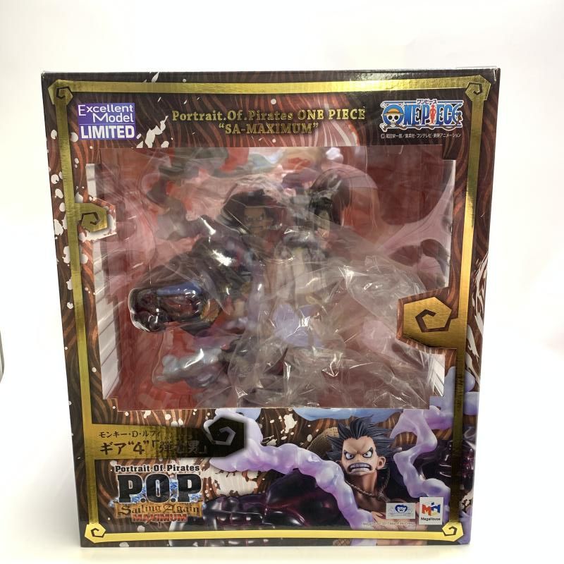 (未使用･未開封品)Portrait.Of.Piratesワンピース SA-MAXIMUM モンキー・D・ルフィ ギア4 スネイクマン ABS&amp;PVC 塗装済み完成品フィギュア Amazon | ワンピース SA-MAXIMUM モンキー・D・ルフィ ギア4