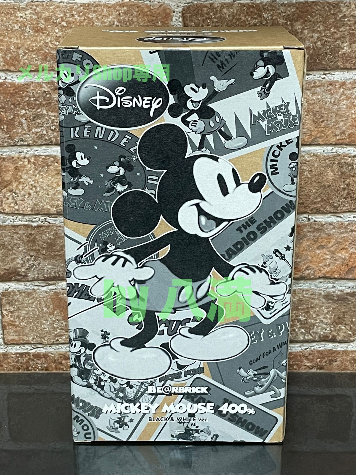 未開封】ベアブリック BE@RBRICK 400% ミッキーマウス 白黒版