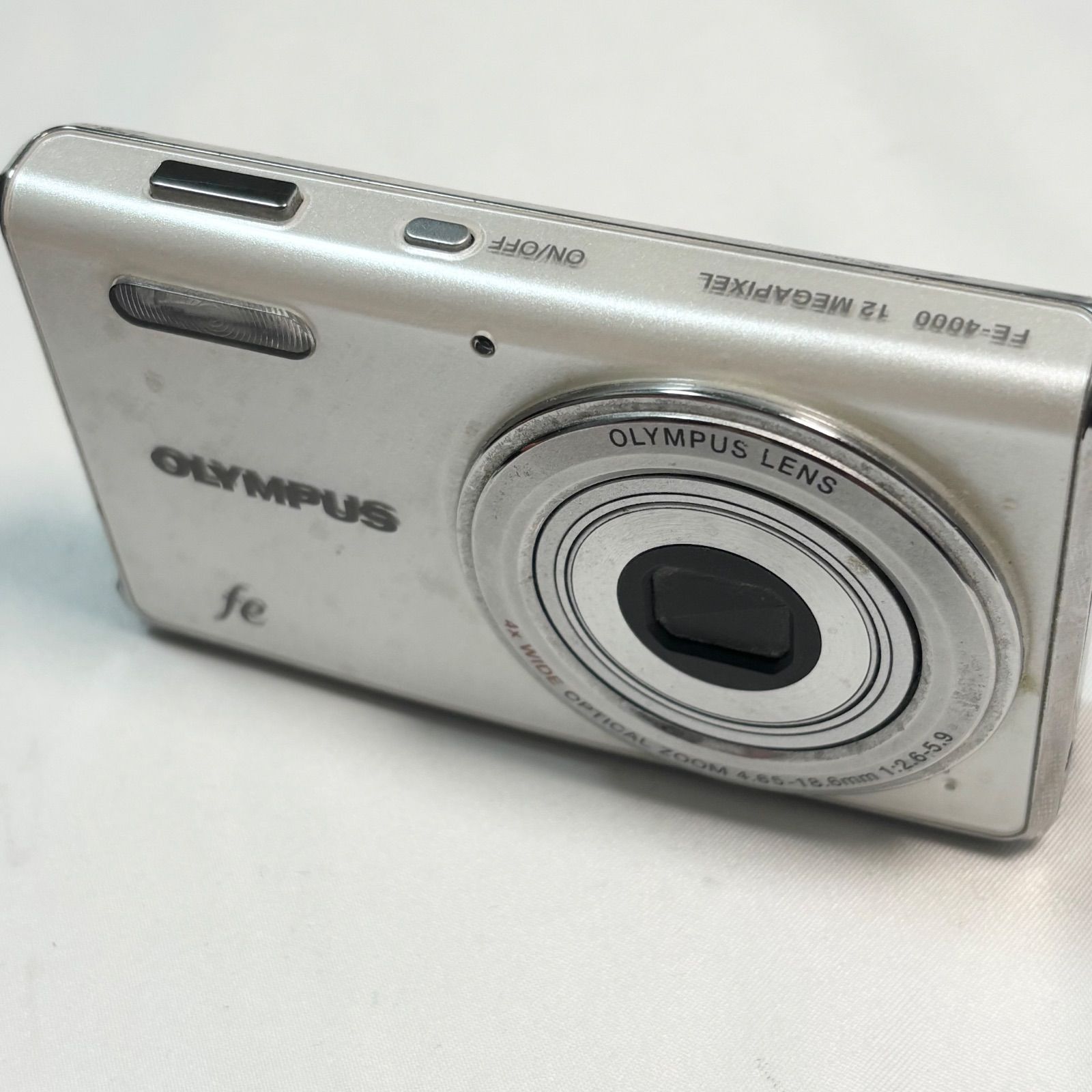 売れ筋 【送料無料】【訳あり】OLYMPUS/オリンパス/FE-4000/シルバー