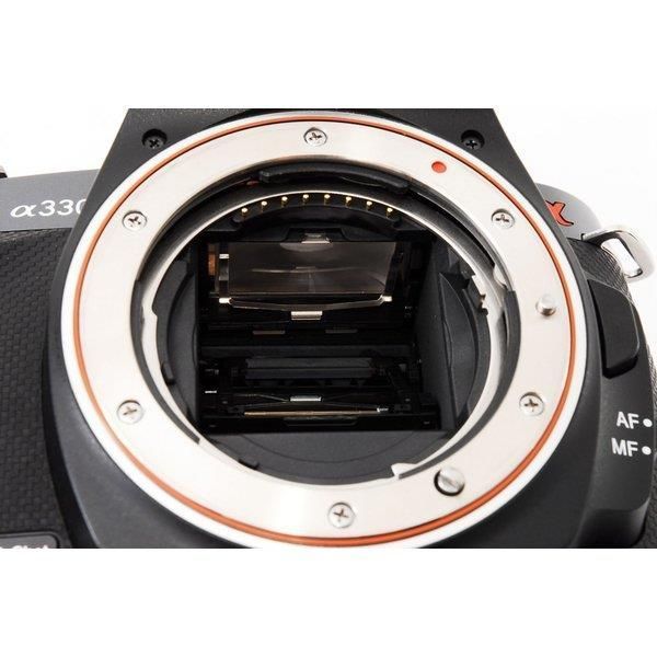 ソニー SONY α330 DSLR-A330 標準&望遠ダブルズームセット 美品 SD 