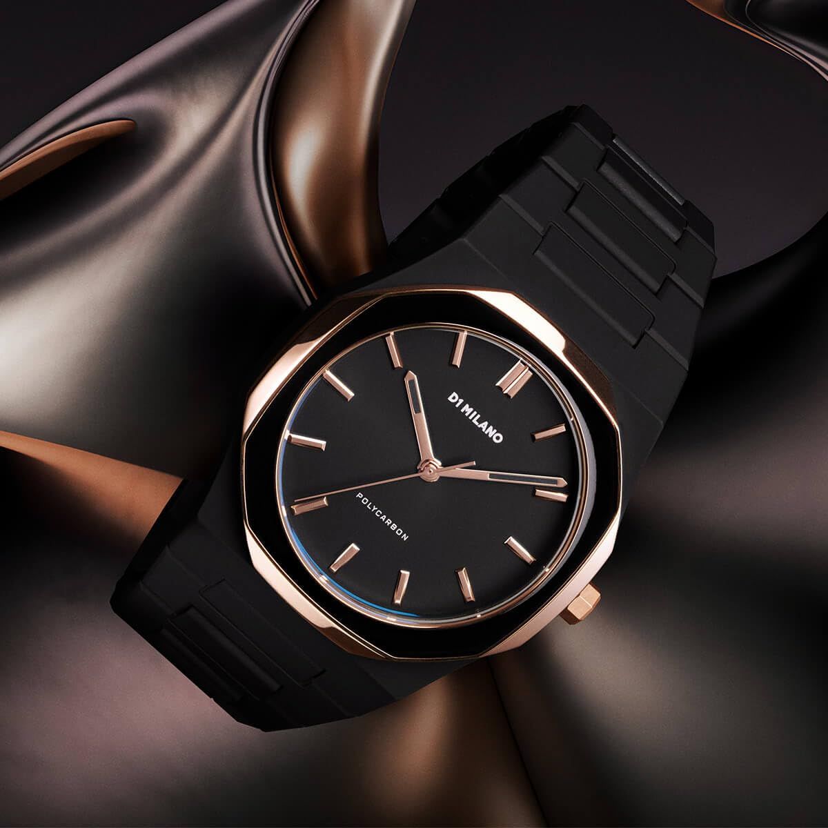 正規代理店 D1 MILANO D1ミラノ 時計 メンズ ユニセックス UTBL02-2019 ウルトラ シン ULTRA THIN ローズ 正規代理店 [D1 MILANO] D1ミラノ メンズ ユニセックス 時計 腕時計