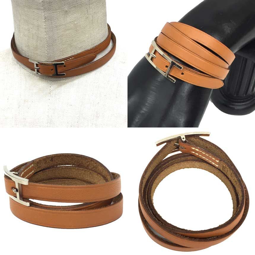 HERMES エルメス アピ Api ブレスレット アピブレス 三連 チョーカー