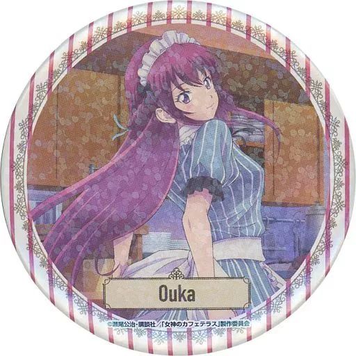 中古】バッジ・ピンズ 幕澤桜花/キラキラ加工 缶バッジ 「女神のカフェ