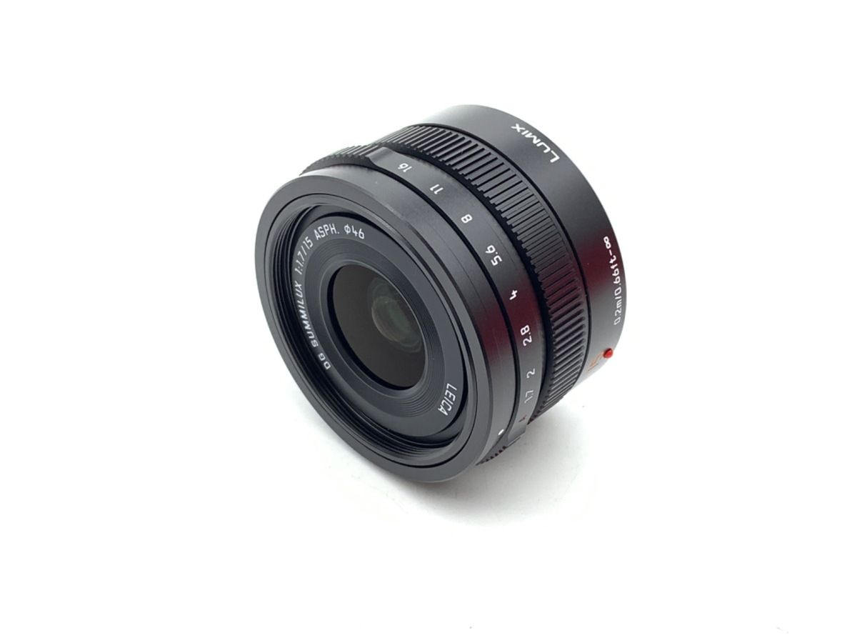  パナソニック LEICA DG 15 mm F 1.7 ASPH. H-X 015 ブラック その他 カメラ