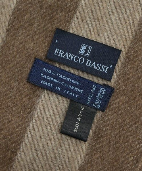 FRANCO BASSI フランコ　バッシ マフラー メンズ 【古着】【中古】 FRANCO BASSI マフラー メンズ 【古着】【中古】【送料無料】 - メルカリ