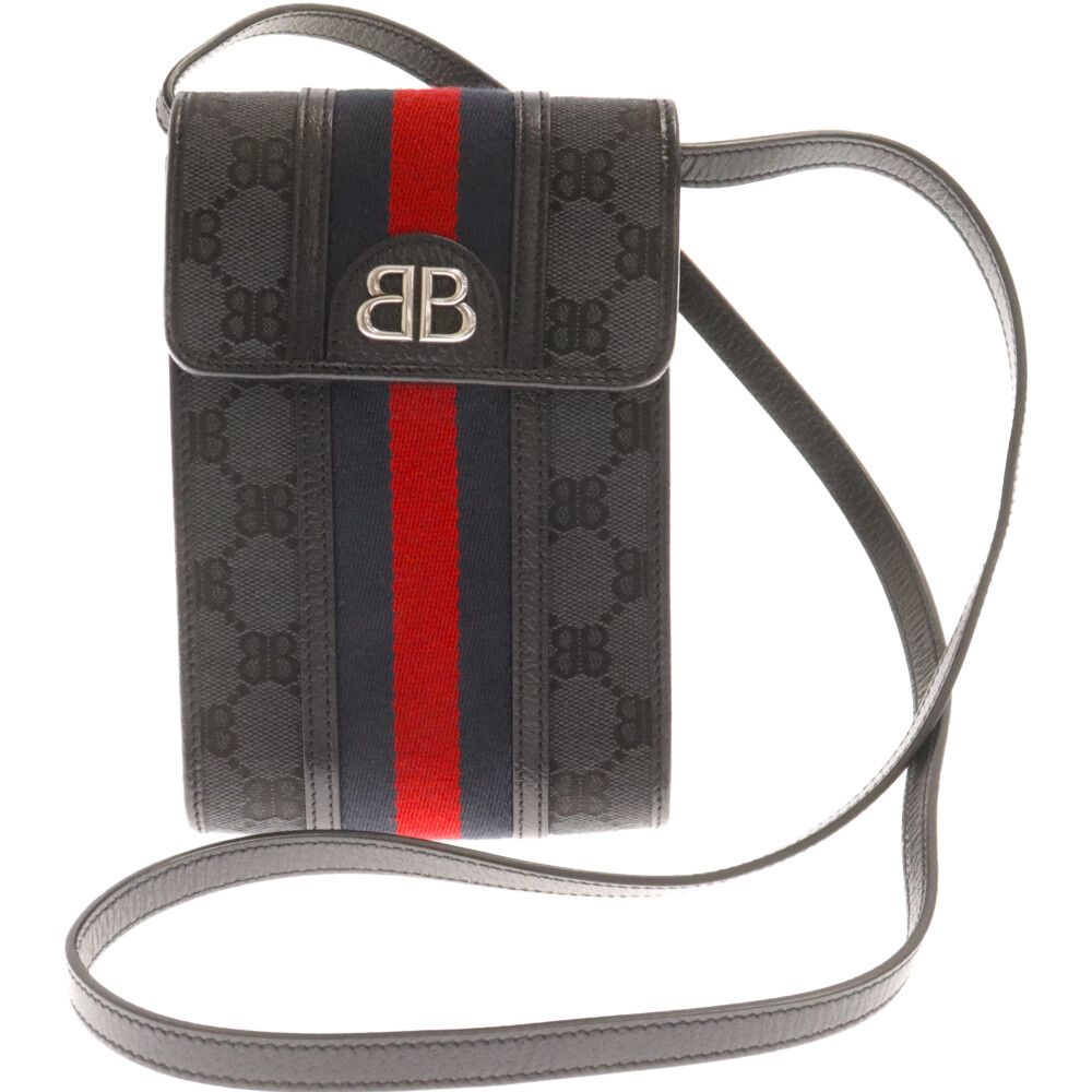 BALENCIAGA (バレンシアガ) ×GUCCI Hacker Phone Bag 680130 グッチ 