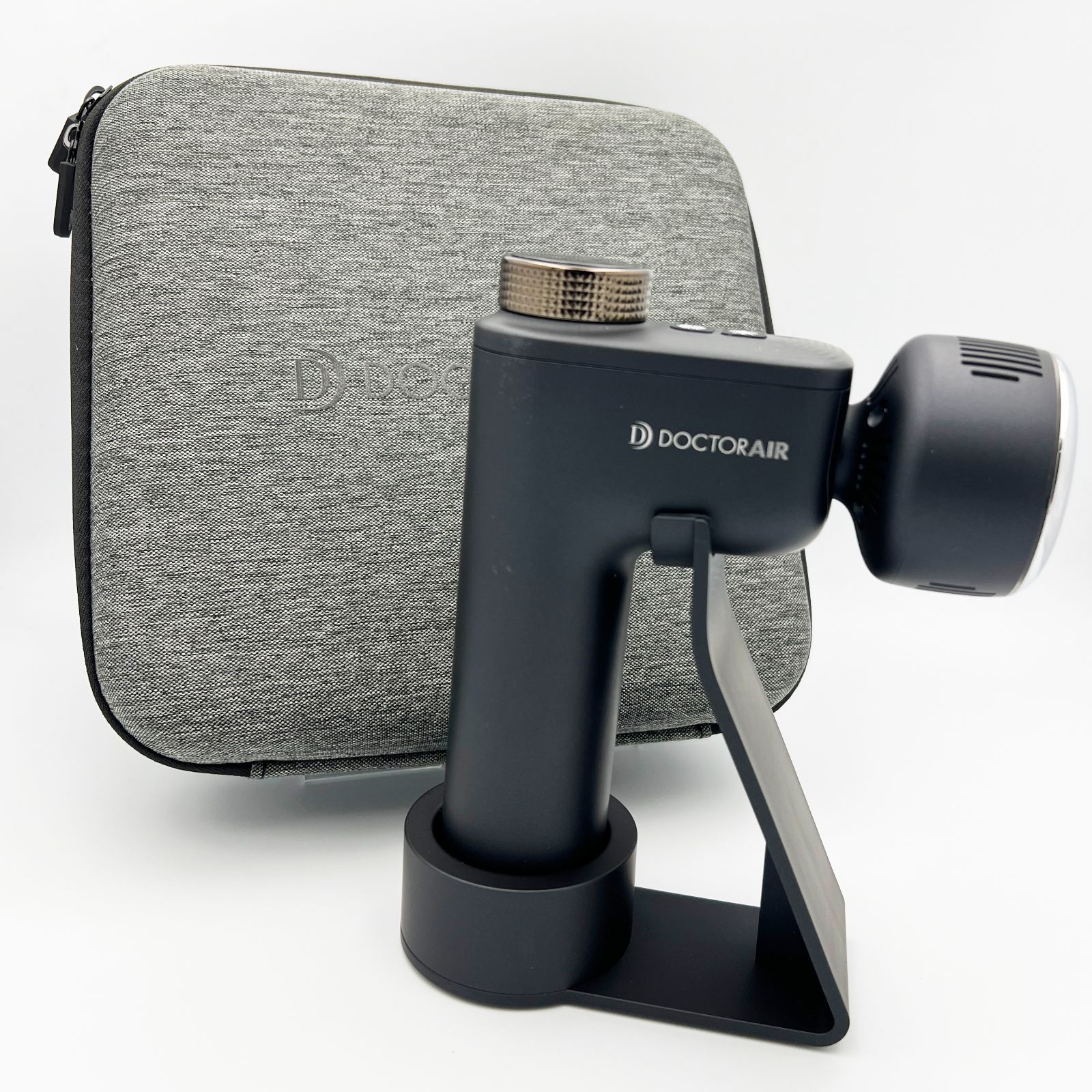 DOCTORAIR ドクターエア エクサガン ホット-クール REG-03 BK ブラック ハンディガン マッサージガン ブラック 黒