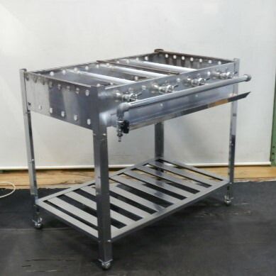 業務用 ツヤマ お好み焼きテーブル TH-KS 鉄板焼 店舗用 机 都市ガス