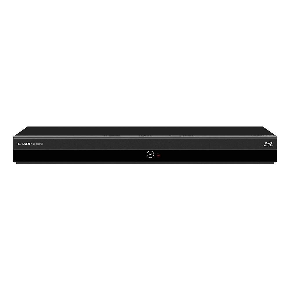 シャープ 3TB 2番組同時録画 ブルーレイレコーダー 2B-C30CW1 連続ドラマ自動録画 声でラクラク予約