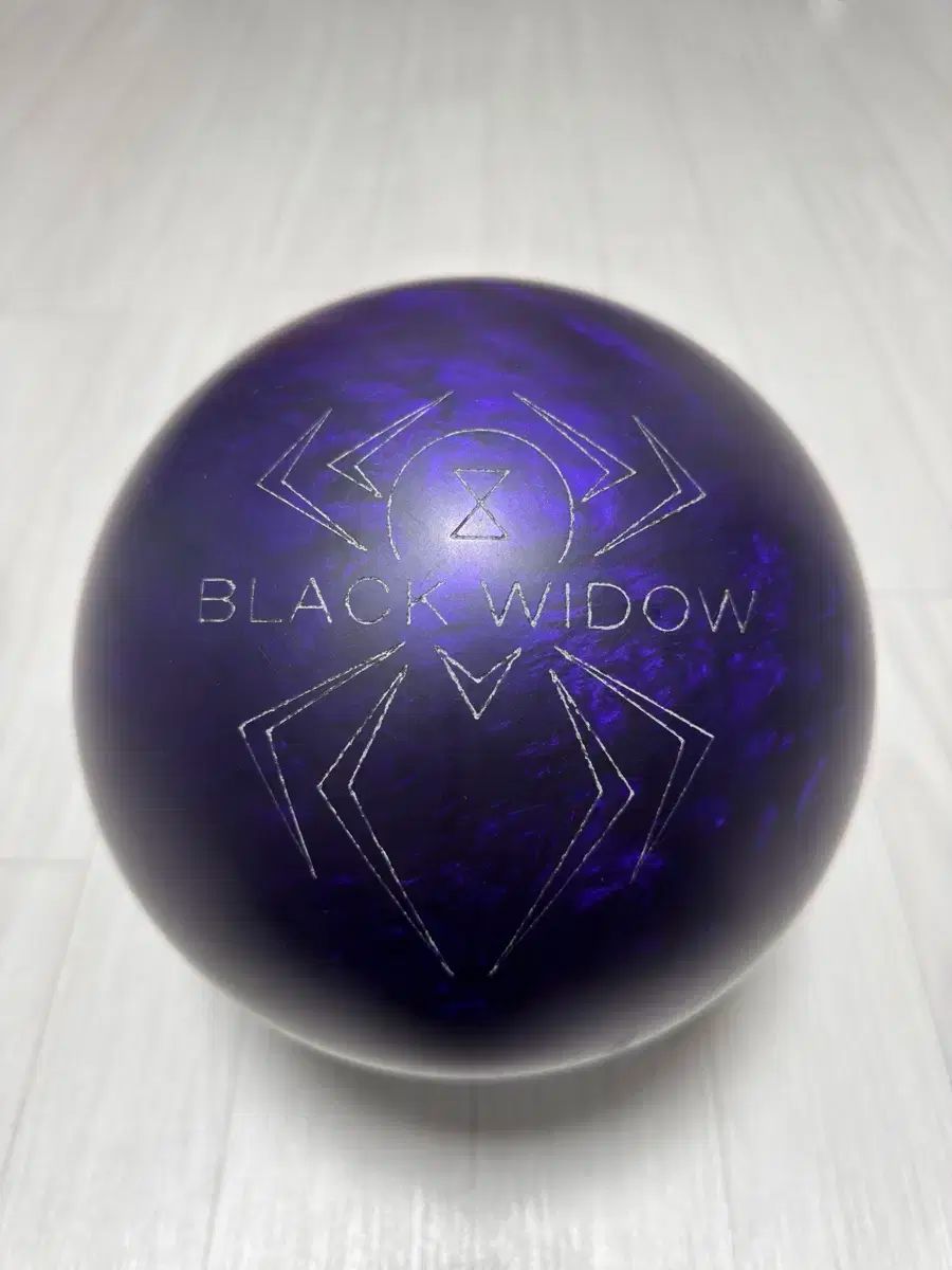 ブラックウィドウ オリジナル パープル パール ボーリング 14パウンド