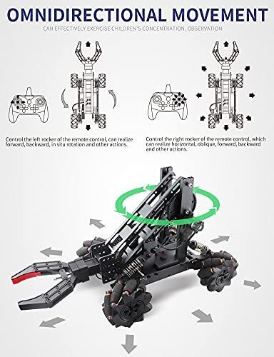 在庫セール】VANLINNYロボットアーム、DIYプログラミングロボット