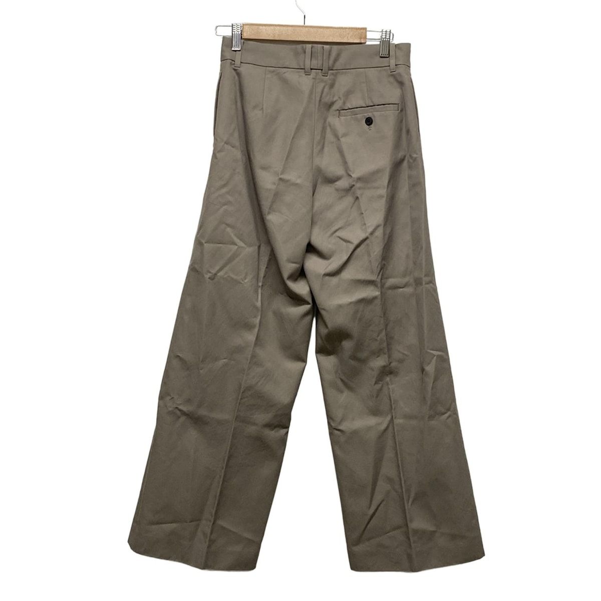 H BEAUTY-YOUTH エイチビューティアンドユース パンツ サイズSMALL S レディース - カーキ フルレングス