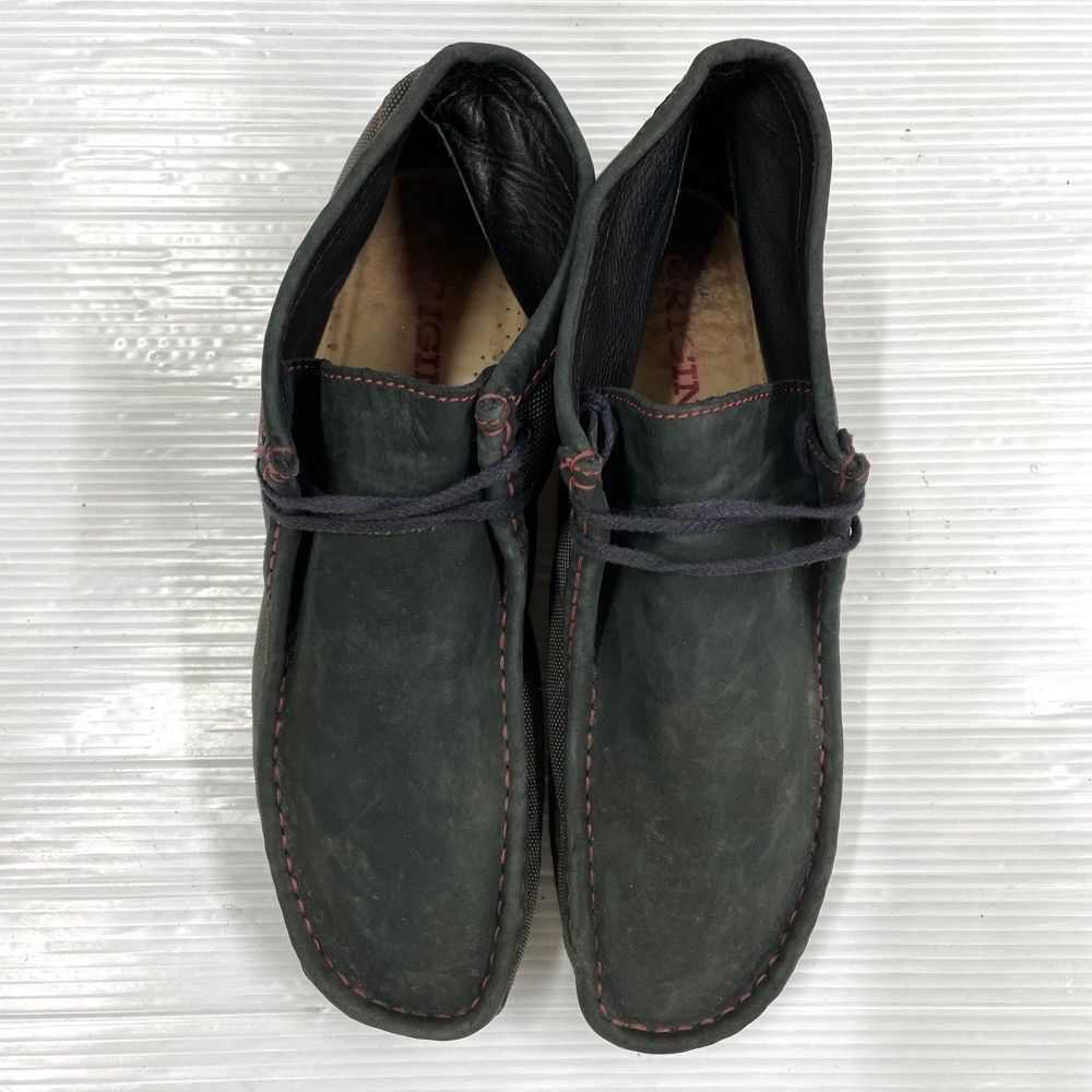 US古着 Clarks ORIGINALS Wallabee ワラビー ブーツ ヌバックレザー