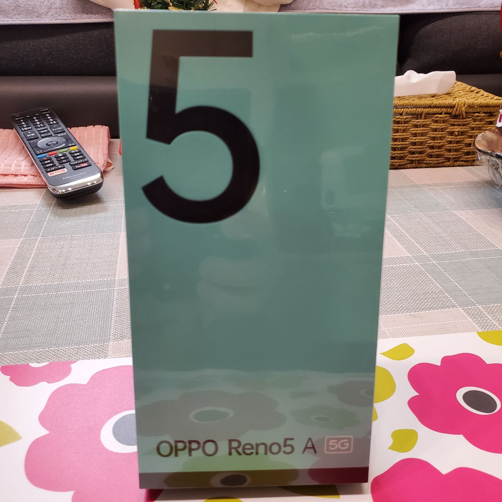 好評大人気OPPO Reno5 A アイスブルー 新品未開封 スマートフォン本体